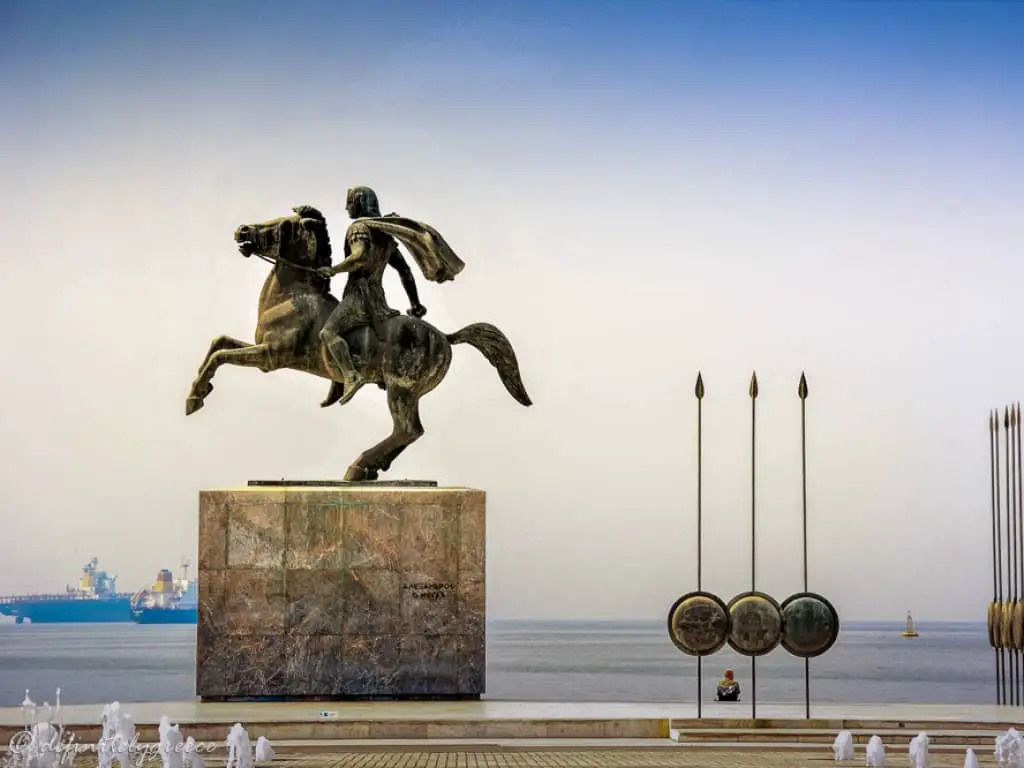 Thessaloniki Alexander the Great Statue Thessaloniki