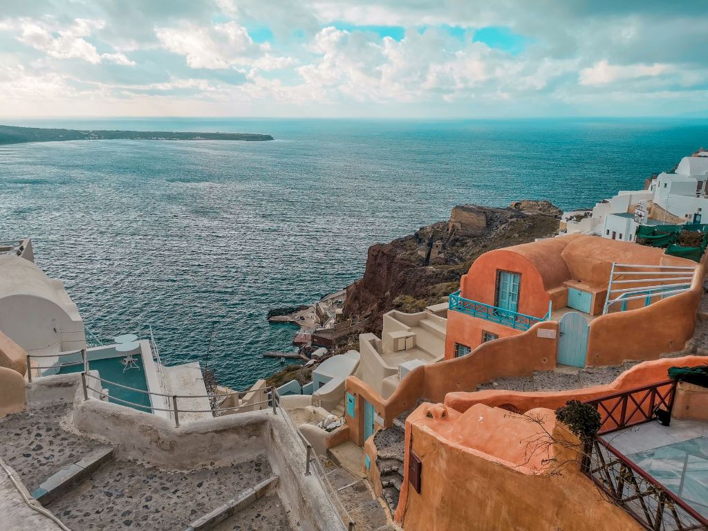 Santorini Oia Houses